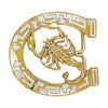 Crumrine Horseshoe Scorpion Buckle - C10881
