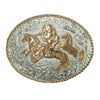 Crumrine Mens Five Wild Horses Buckle - C02110