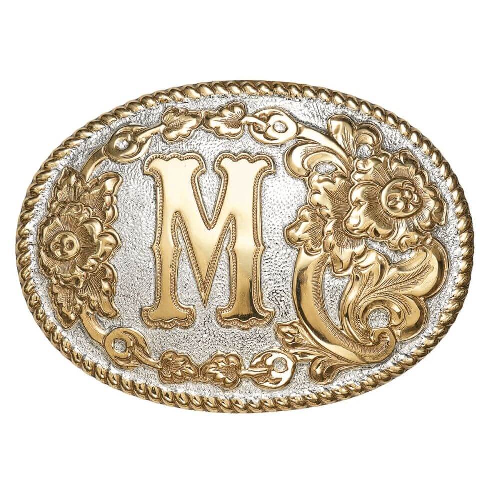 Crumrine Mens Letter M Buckle - C339M