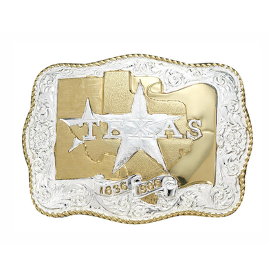 Crumrine Mens Rodeo State Of Texas Buckle - C00491