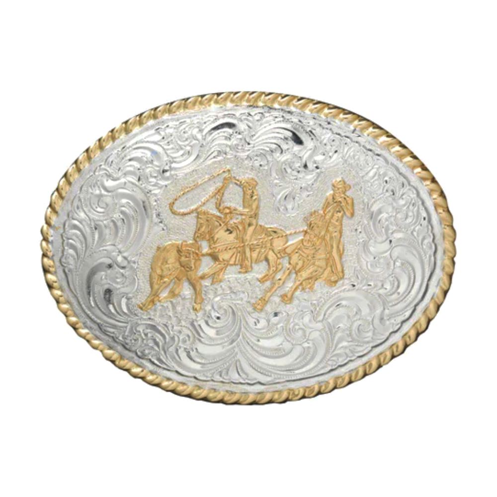 Crumrine Mens Team Roper Buckle