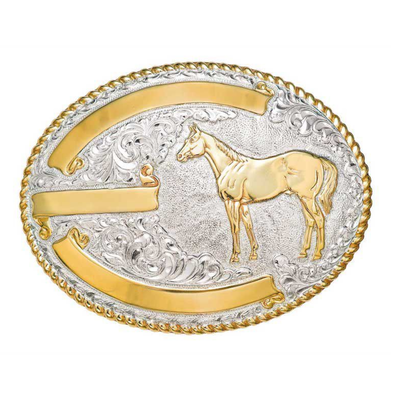 Crumrine Mens Quarter Horse Buckle