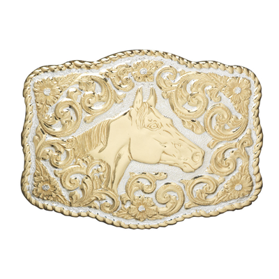 Crumrine Mens Quarter Horse Buckle