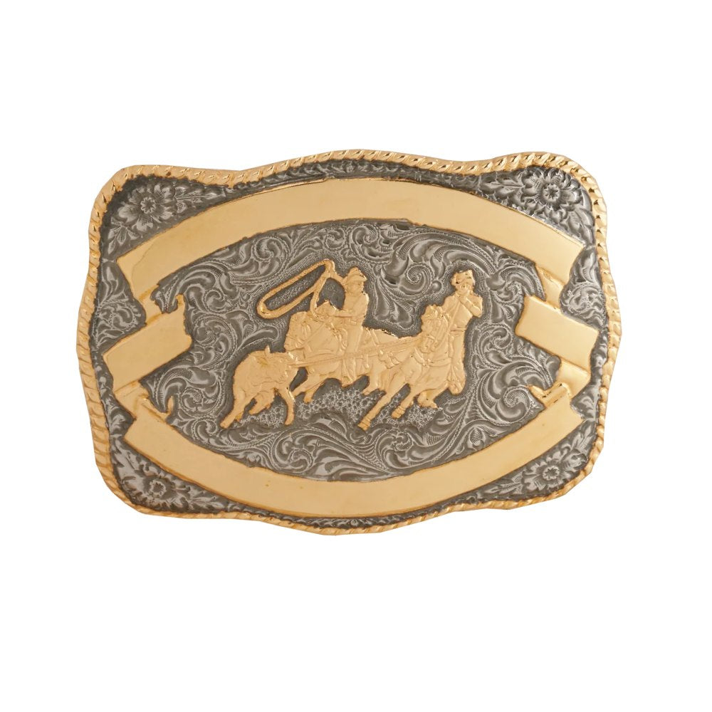 Crumrine Mens Team Roper Buckle