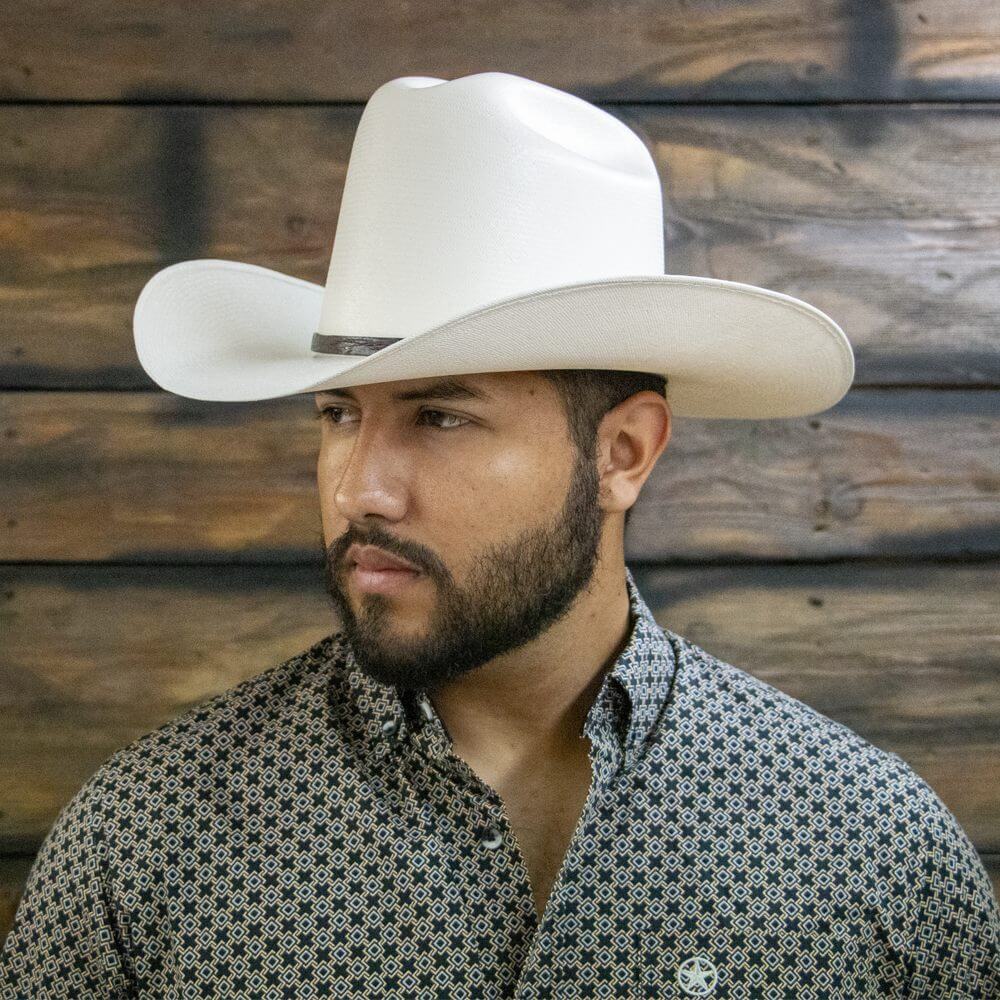 Cuadra Mens 1000X Gator Straw Hat - CS1M03GATR-C