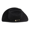 Cuadra Mens 1000X The King Beaver Felt Hat - CF1M03KING-BLK
