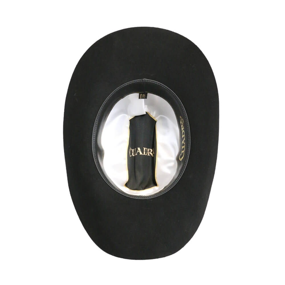 Cuadra Mens 4X Felt Hat Black