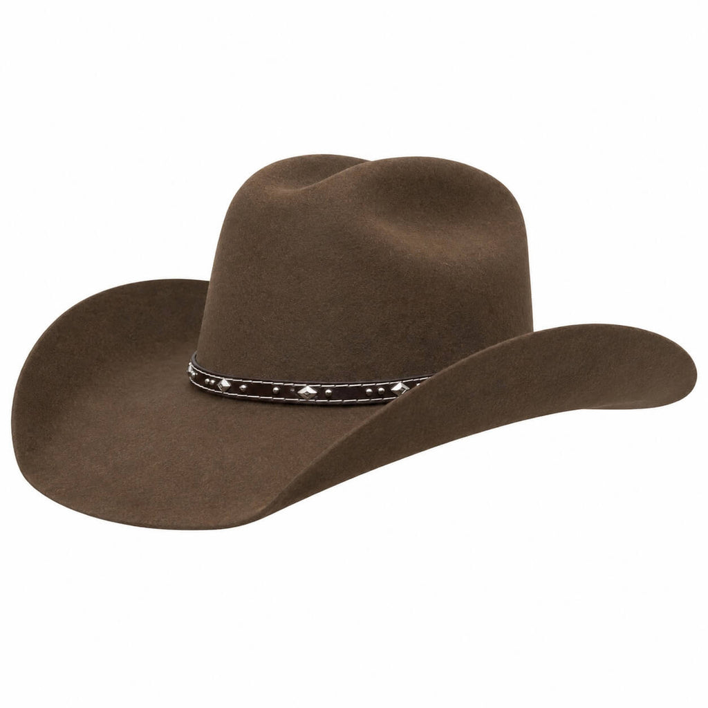 Cuadra Mens 4X Rider Felt Hat - CF0404RIDR-CHOCO