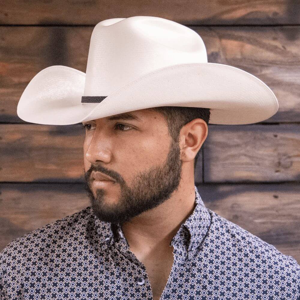 Cuadra Mens 500X Stingray Straw Hat - CS5C03STNG-B