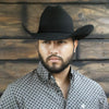 Cuadra Mens 5X Python Felt Hat Black - CF0502PYTH-BLK