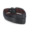 Cuadra Mens Alligator Belt Black - BC474