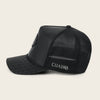 Cuadra Mens Alligator Cap Black - CP004
