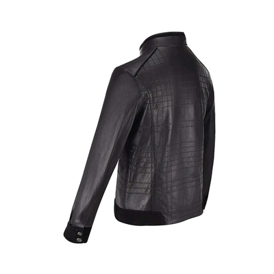 Cuadra Mens Bovine Ovine Leather Jacket - JC159