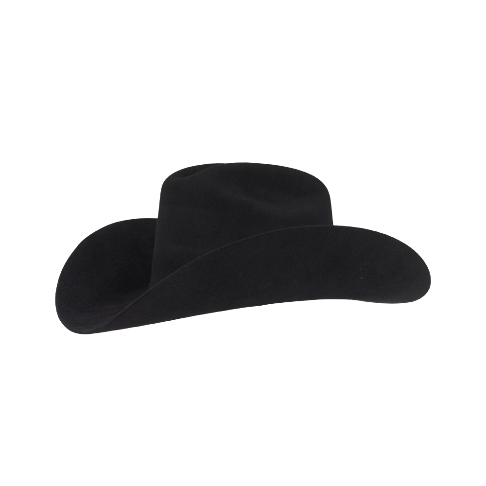Cuadra Mens Caiman 6X Felt Hat - CF0603CAIM-BLK