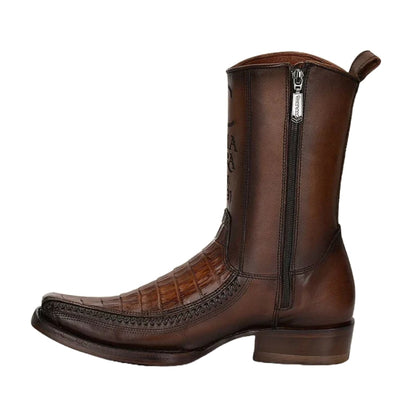 Cuadra Mens Caiman Leather Western Boots - CU698
