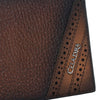 Cuadra Mens Deer Laser & Studs Wallet Honey - DU715
