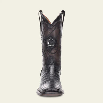 Cuadra Mens Genuine Cayman and Bovine Leather Boots