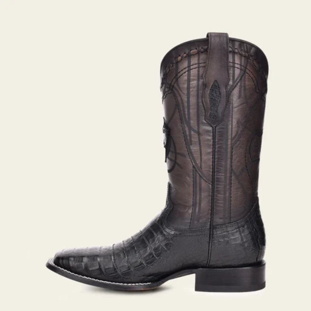 Cuadra Mens Genuine Cayman and Bovine Leather Boots