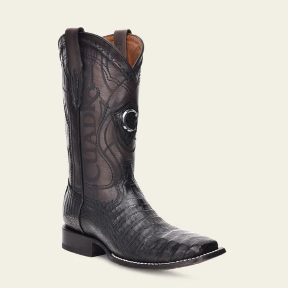 Cuadra Mens Genuine Cayman and Bovine Leather Boots