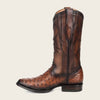 Cuadra Mens Genuine Ostrich Leather Western Boots