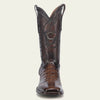 Cuadra Mens Engraved Caiman Western Boots Honey - CU456