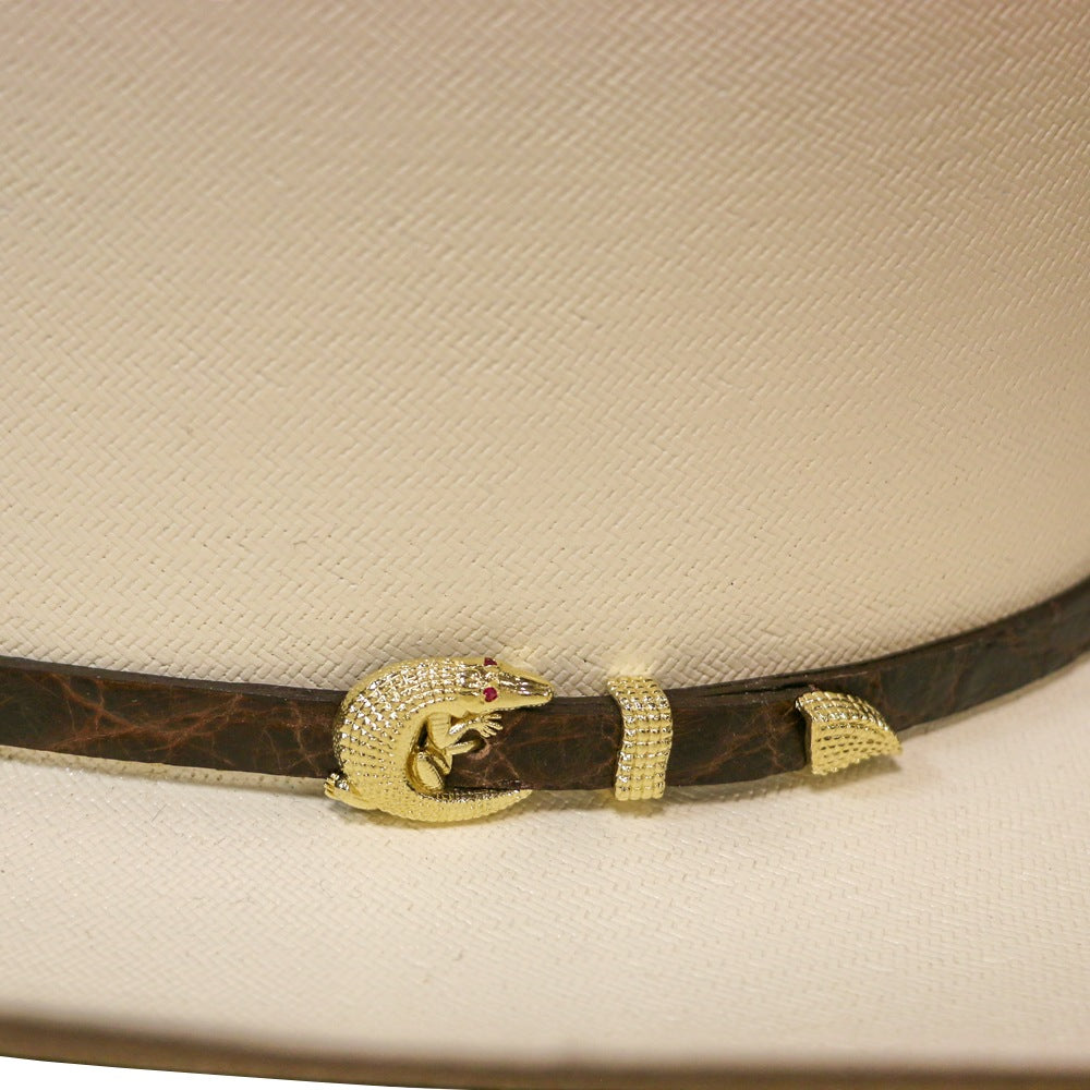 Cuadra Mens Gator 1000X Straw Hat - CS1M03GATR-C