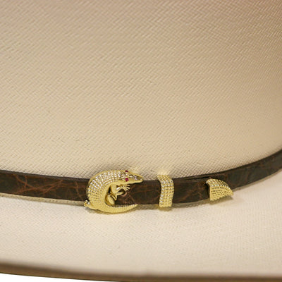 Cuadra Mens Gator 1000X Straw Hat - CS1M03GATR-C