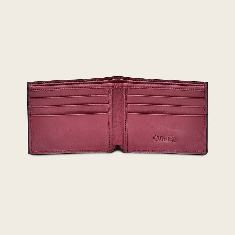 Cuadra Mens Genuine Alligator Leather Wallet - DU466