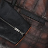 Cuadra Mens Hand-Shaded Finish Leather Jacket
