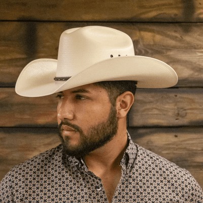 Cuadra Mens Horse 20X Straw Hat - CS2002HRSE-B