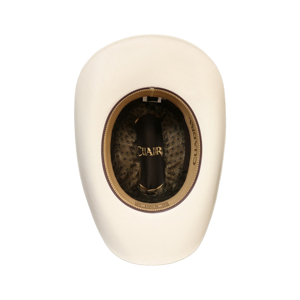 Cuadra Mens Ostrich 100X Straw Hat 