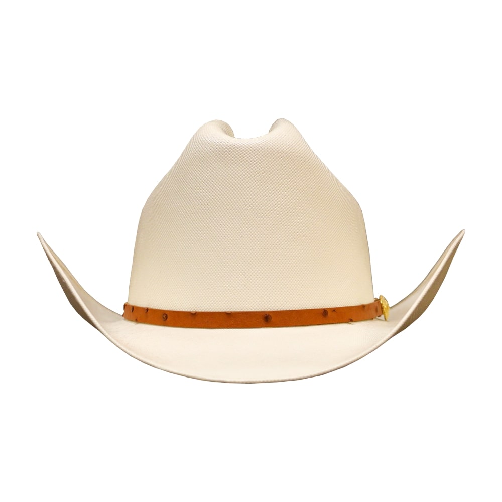 Cuadra Mens Ostrich 100X Straw Hat 
