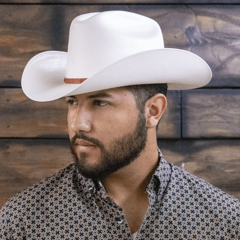 Cuadra Mens Ostrich 100X Straw Hat - CS1C03OSTR-C