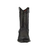 Cuadra Mens Oxford Laser & Woven Narrow Square Toe Boots Black - CU969