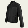 Cuadra Mens Porosus Crocodile Leather Jacket Black - JC358
