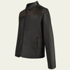 Cuadra Mens Porosus Crocodile Leather Jacket Chocolate - JC357