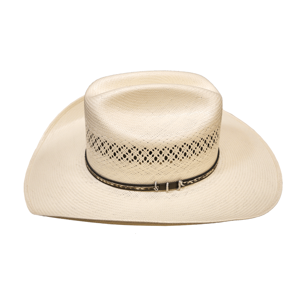 Cuadra Mens Python 30X Straw Hat - CS3002PYTH-N