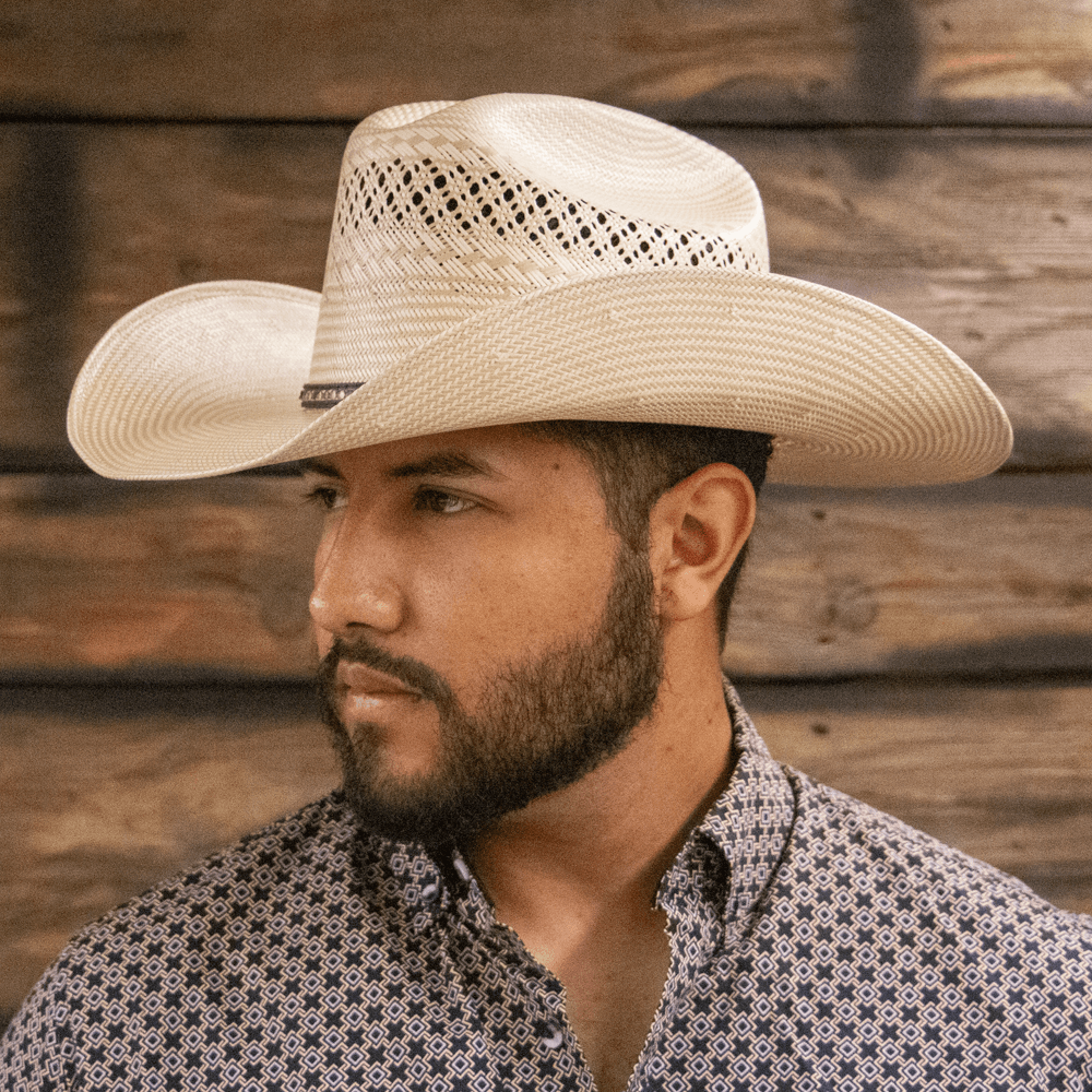 Cuadra Mens Python 30X Straw Hat - CS3002PYTH-N