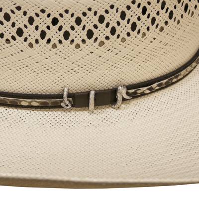 Cuadra Mens Python 30X Straw Hat - CS3002PYTH-N