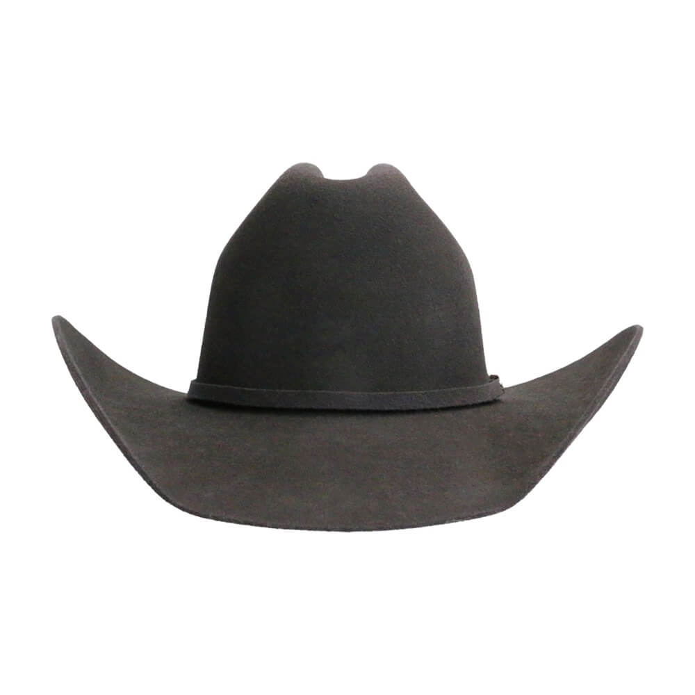 Cuadra Mens Python 5X Felt Hat Black