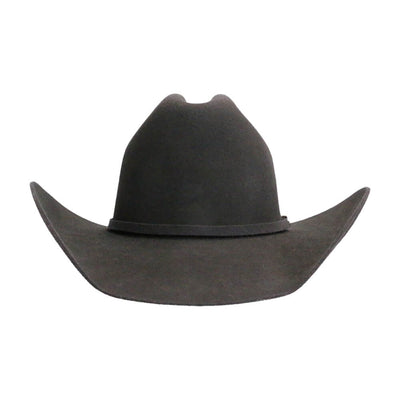 Cuadra Mens Python 5X Felt Hat Black
