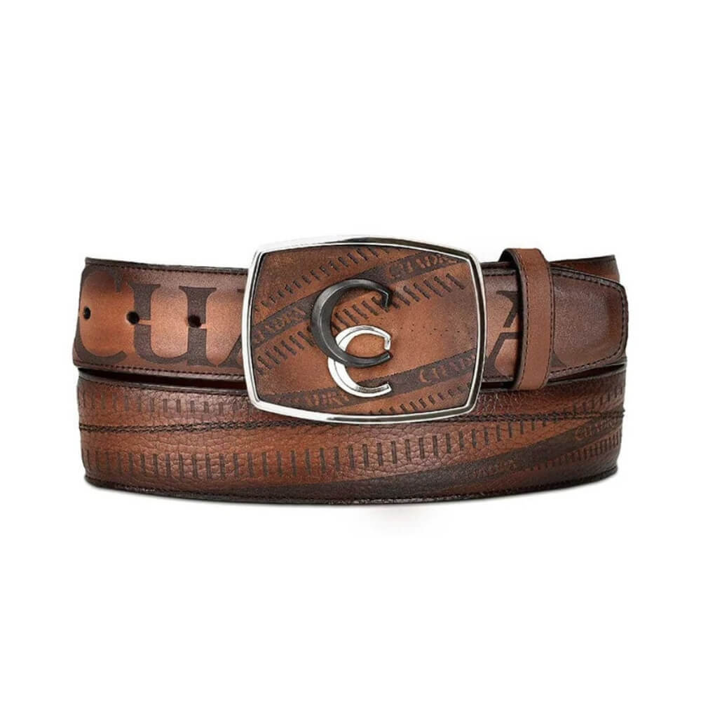 Cuadra Mens Roma Maple Belt Honey - BC284