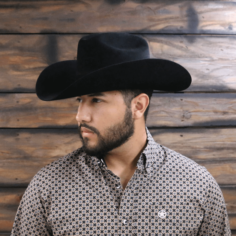 Cuadra Mens Stingray 30X Felt Hat - CF3003STNG-BLK