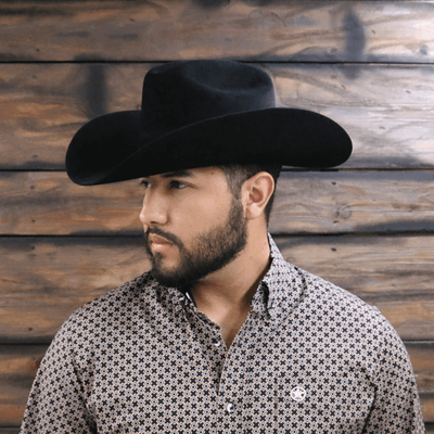 Cuadra Mens Stingray 30X Felt Hat - CF3003STNG-BLK