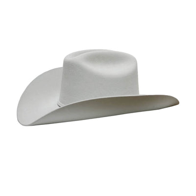 Cuadra Mens Stingray 30X Felt Hat Platinum