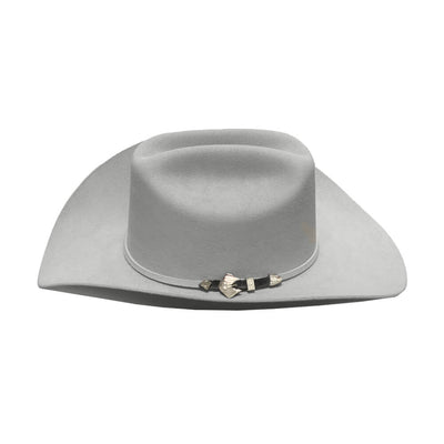 Cuadra Mens Stingray 30X Felt Hat Platinum
