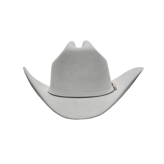 Cuadra Mens Stingray 30X Felt Hat Platinum Color Western