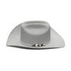 Cuadra Mens Stingray 30X Felt Hat Platinum