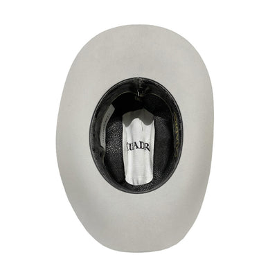 Cuadra Mens Stingray 30X Felt Hat Platinum