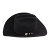 Cuadra Mens The King 1000X Beaver Felt Hat - CF1M03KING-BLK